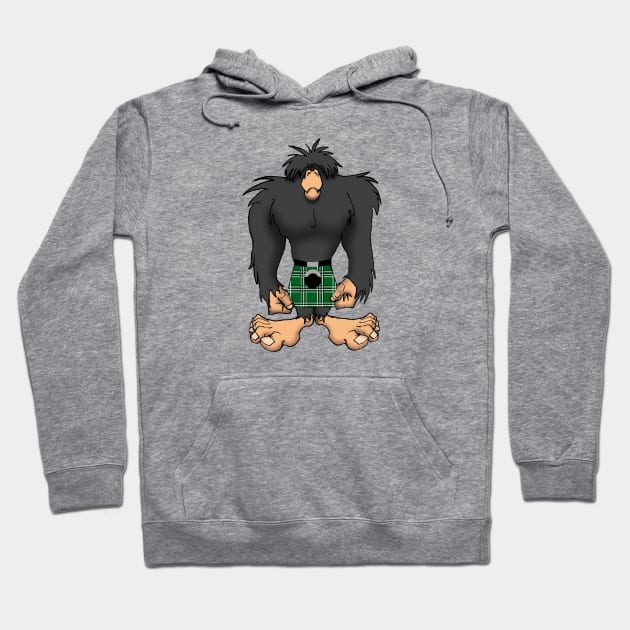 The Big Grey Man Hoodie by Wickedcartoons